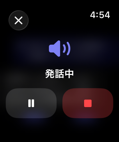 Apple Watch上のRouterChatの音声応答コントロール